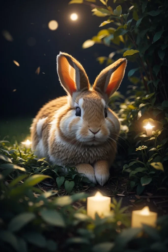 how long do rabbits sleep at night