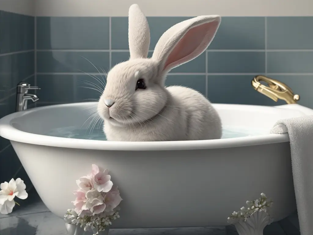 How to Bath a Rabbit ? 12 Best Steps